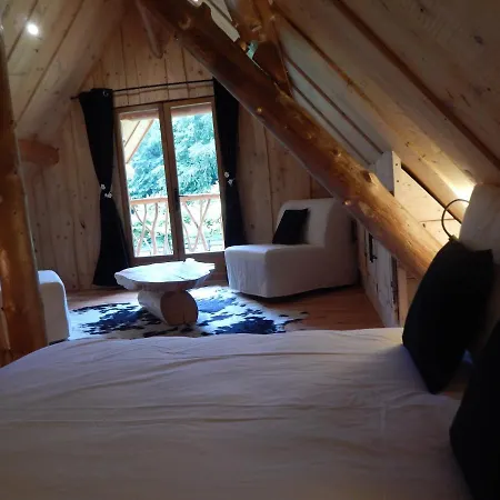 Chalet Chalet En Rondins De Bois, Pyrenees Emotions *